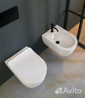 Биде Scarabeo 360*505*280, цвет-белый 5202