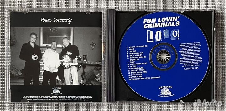 Fun Lovin Criminals - Loco CD EU
