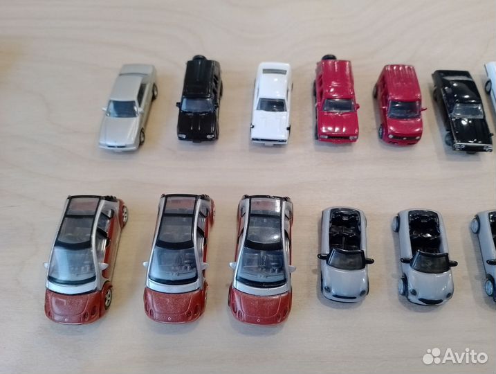 Модели машин из европейских киндеров