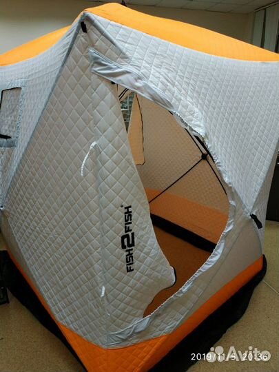 Палатка зимняя куб