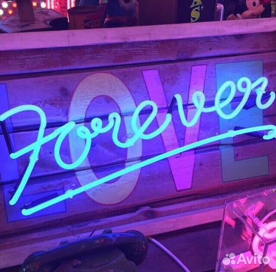 Вывески из неона, объемные буквы