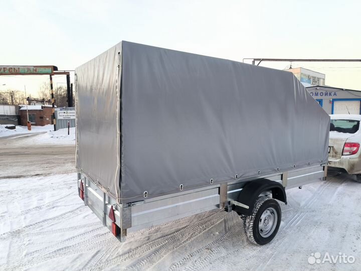 Прицеп 3500х1500 новый с тентом