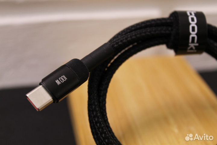 Зарядный кабель быстрая зарядка 100W Type-A Type-C