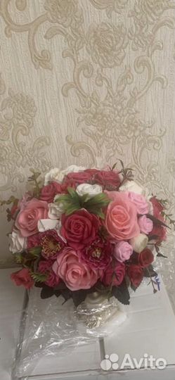 Ваза с цветами (ароматизированная)