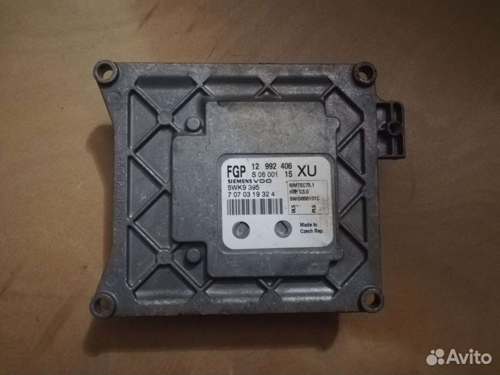 Блок управления двигателем 5wk9395