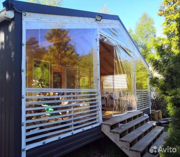 Мягкие окна для дома и беседки