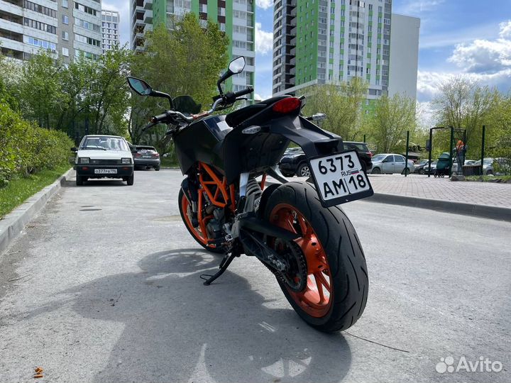 Мотоцикл KTM duke 390 2014