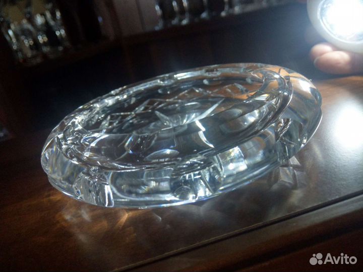 Пепельница хрустальная