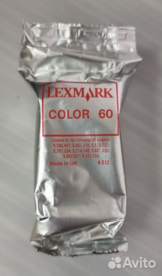 Картридж Lexmark N60 17G0060 (цветной)