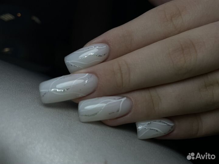 Маникюр с покрытием 