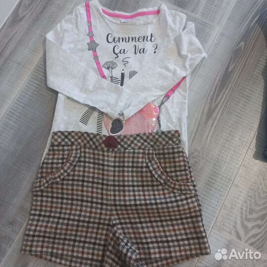 Вещи пакетом на девочку