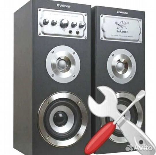 Ремонт аудиотехники, колонок, ресивера и усилителя