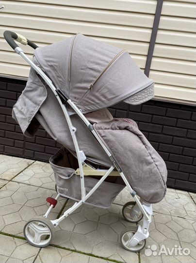 Коляска прогулочная книжка всесезонная infinity