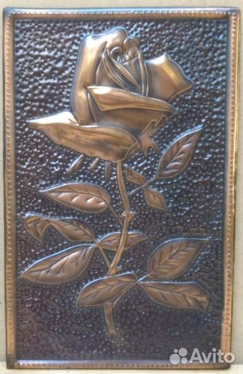 Чеканка медная СССР