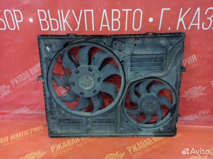 Диффузор вентилятор Porsche Cayenne 955 957 4.5