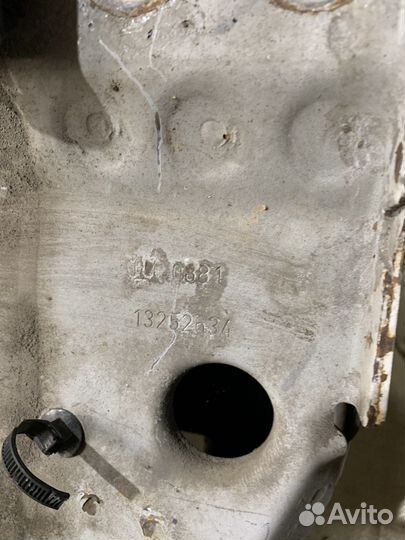 Лонжерон передний chevrolet cruze