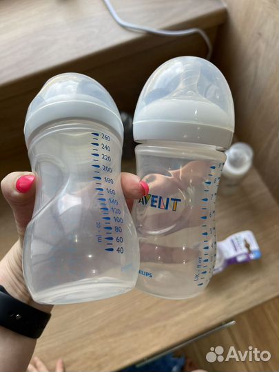 Бутылочки avent natural