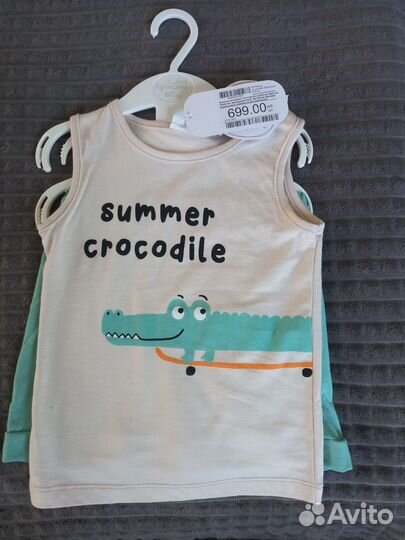 Детский комплект майка+шорты