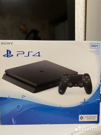 Коробка от Sony PS4 slim CUH-2008A