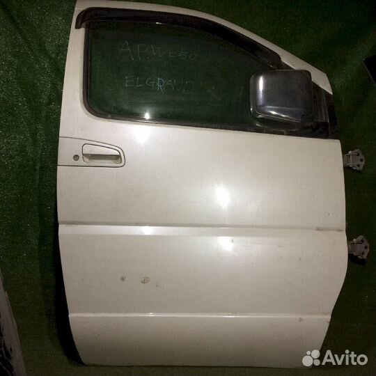 Дверь передняя правая nissan Elgrand ALE50 Перламу