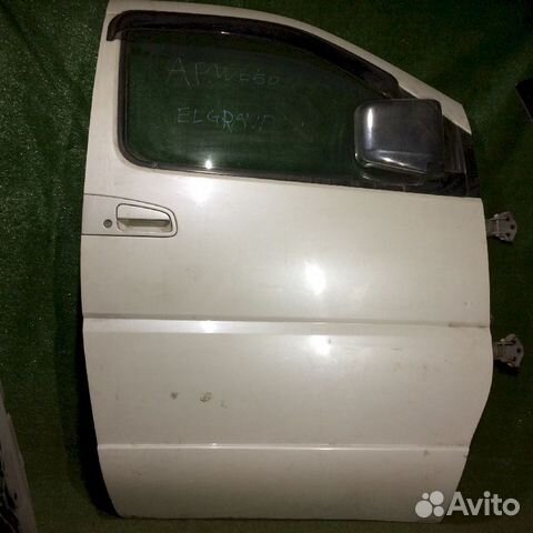 Дверь передняя правая nissan Elgrand ALE50 Перламу