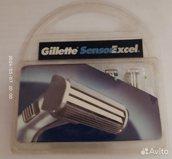 Лезвия gillette sensor excel