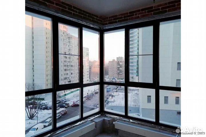 Остекление пвх окна