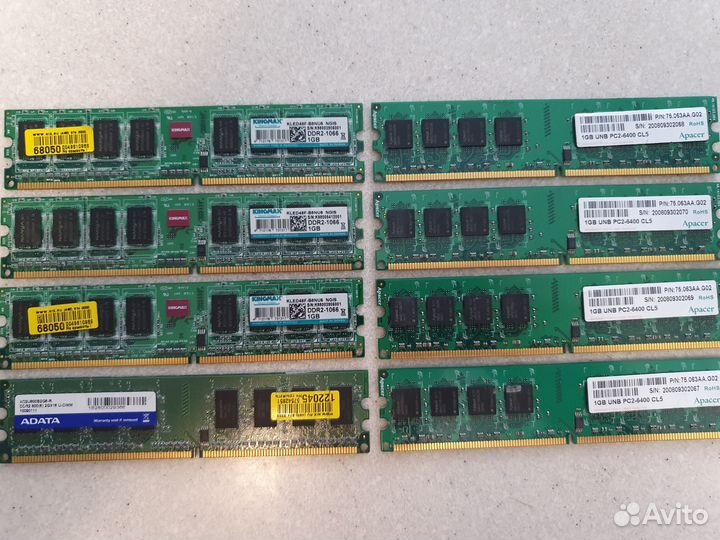 Оперативная память ddr2 ddr3 ddr4