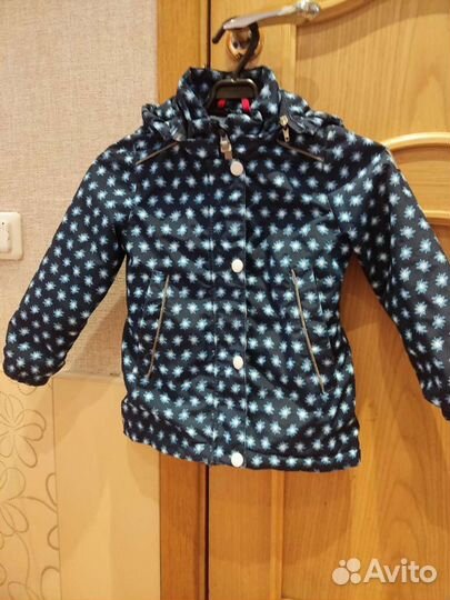 Куртка ветровка демисезонная детская 110 116