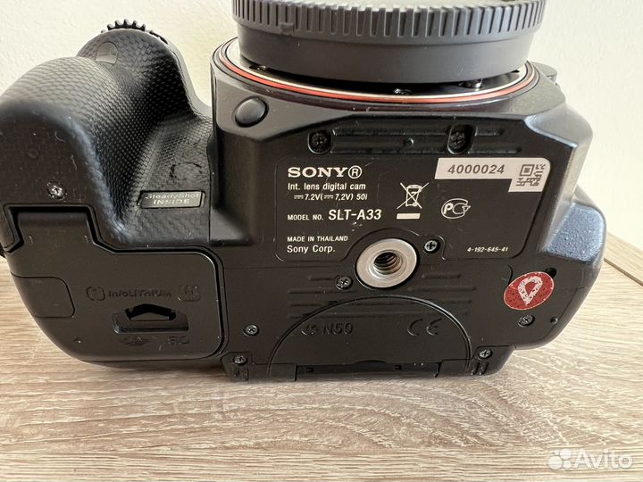 Зеркальный фотоаппарат sony a33