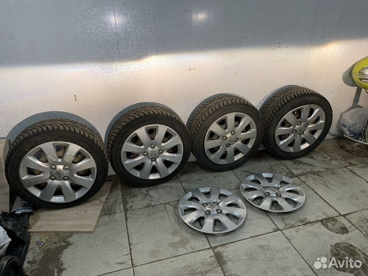 Продам колеса на Пежо, 4х108 R16 195/55