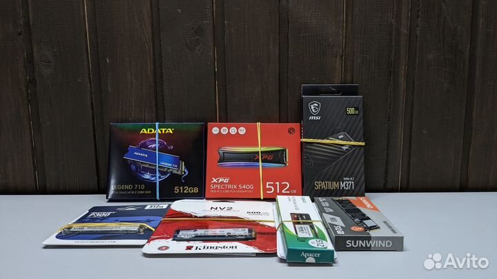 Ssd / ssd m2 новые и бу от 120gb до 1tb