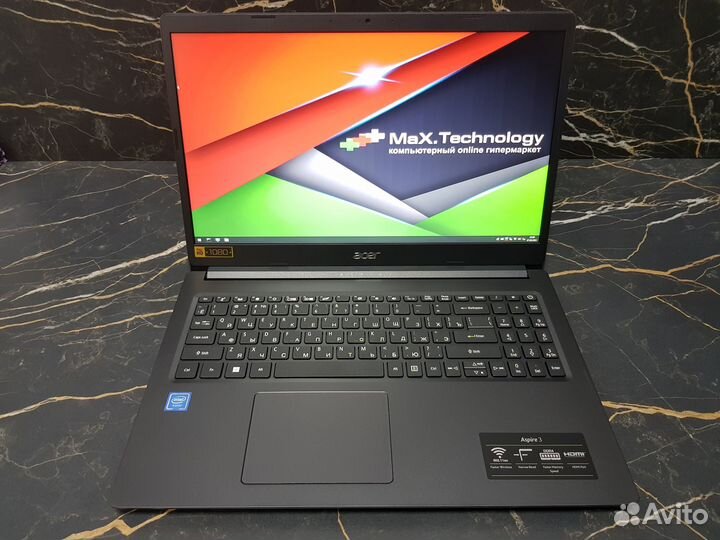 Ноутбук Acer на Celeron и HDD 500Gb 15.6 дюймов