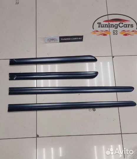 Молдинги дверей на Шевроле Ланос - тюнинг Дельта