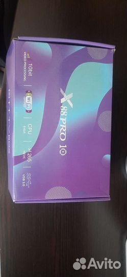 Тв приставка X88 pro 10 и доп. клавиатура