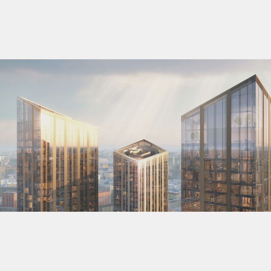 2-к. квартира, 68,6 м², 3/36 эт.