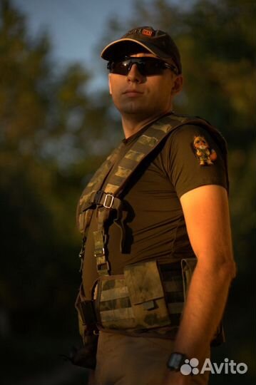 Тактический пояс с баллистикой