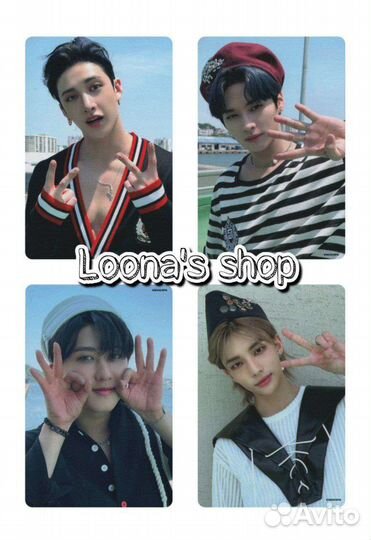 Неоф карты stray kids maxident