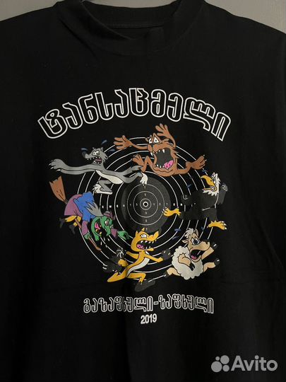 Vetements Georgia Футболка