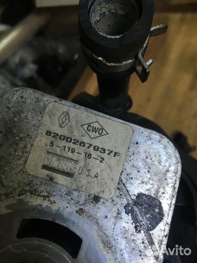 Теплообменник Renault Megane K9K 1.5dci