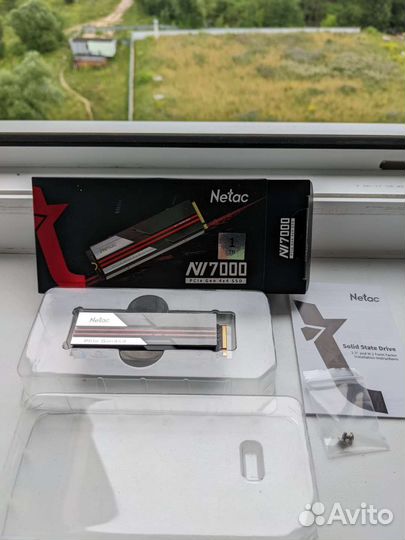 Ssd диск Netac NV7000 1тб и 2тб