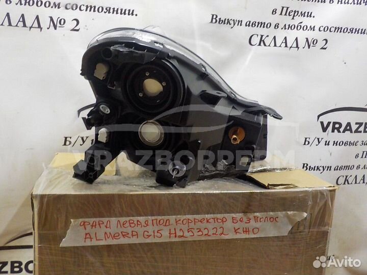 Фара левая Nissan Almera