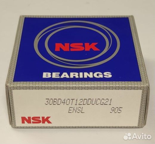 Подшипник NSK 30BD40T12dducg21 размер 30х55х23 мм