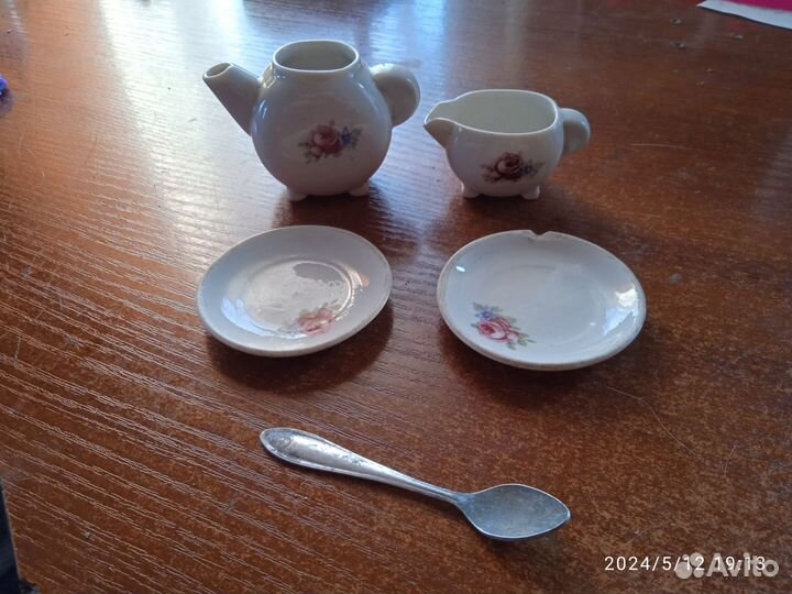 Чайный сервиз СССР детский