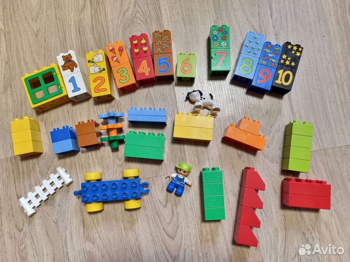 Lego duplo учимся считать