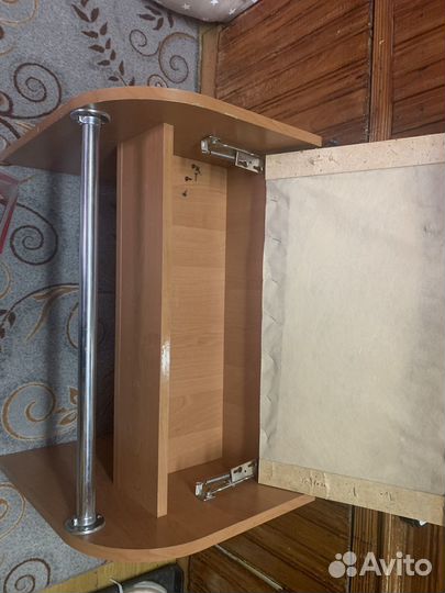 Пуфик в прихожую с ящиком