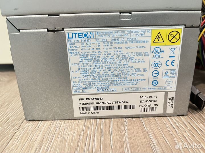 Блоки питания 300-350W