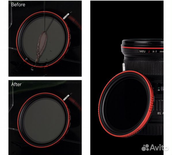 Светофильтр Haida proii CPL-VND 2-in-1 77мм