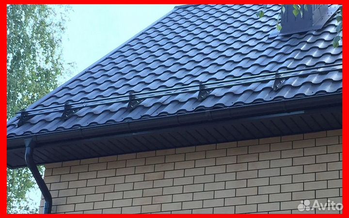 Снегозадержатель трубчатый