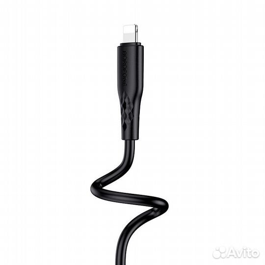 Кабель borofone Lighting BX-48 1m Black